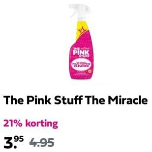Promotions The pink stuff the miracle - The Pink Stuff - Valide de 09/05/2024 à 11/05/2024 chez Plein