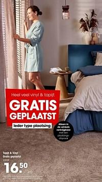 Tapijt + vinyl gratis geplaatst-Huismerk - Kwantum