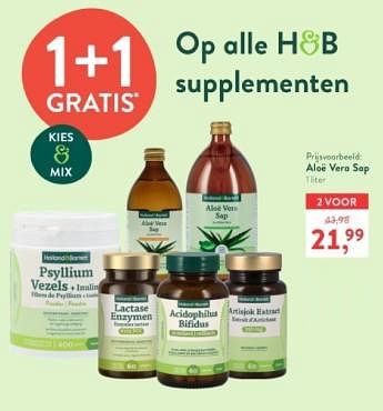 Promotions Aloe vera sap - Produit maison - Holland & Barrett - Valide de 05/05/2024 à 12/05/2024 chez Holland & Barret