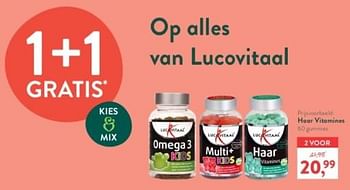 Promotions Haar vitamines - Lucovitaal - Valide de 05/05/2024 à 12/05/2024 chez Holland & Barret