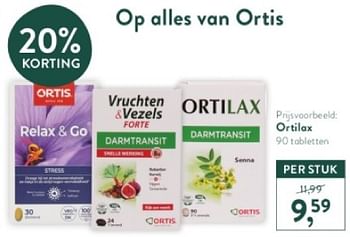 Promotions Ortilax - Ortis - Valide de 05/05/2024 à 12/05/2024 chez Holland & Barret
