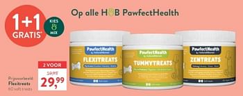 Promotions Pawfecthealth flexitreats - Produit maison - Holland & Barrett - Valide de 05/05/2024 à 12/05/2024 chez Holland & Barret