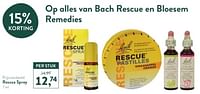 Promoties Rescue spray - Bach - Geldig van 05/05/2024 tot 12/05/2024 bij Holland & Barret
