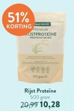 Promotions Rijst proteine - Produit maison - Holland & Barrett - Valide de 05/05/2024 à 12/05/2024 chez Holland & Barret