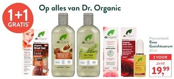 Promoties Roos gezichtsserum - Dr. Organic - Geldig van 05/05/2024 tot 12/05/2024 bij Holland & Barret