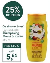 Shampooing monoi + karité-Lovea