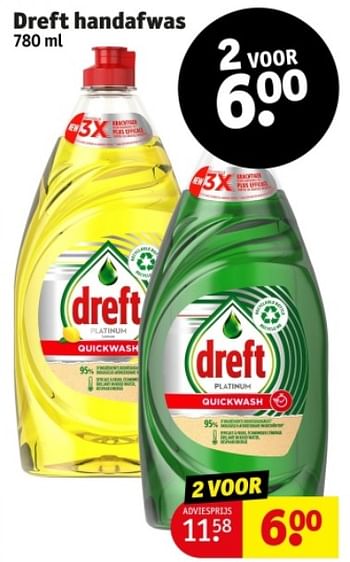 Promoties Dreft handafwas - Dreft - Geldig van 07/05/2024 tot 12/05/2024 bij Kruidvat