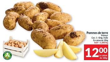 Promotions Pommes de terre primeur - Produit maison - Intermarche - Valide de 07/05/2024 à 12/05/2024 chez Intermarche