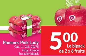 Promoties Pommes pink lady - Huismerk - Intermarche - Geldig van 07/05/2024 tot 12/05/2024 bij Intermarche