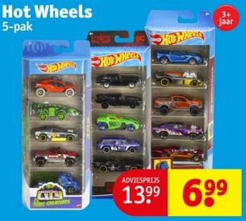 Promotions Hot wheels - Mattel - Valide de 07/05/2024 à 12/05/2024 chez Kruidvat