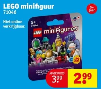 Promotions Lego minifiguur - Lego - Valide de 07/05/2024 à 12/05/2024 chez Kruidvat