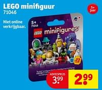 Promoties Lego minifiguur - Lego - Geldig van 07/05/2024 tot 12/05/2024 bij Kruidvat