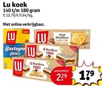 Promoties Lu koek - Lu - Geldig van 07/05/2024 tot 12/05/2024 bij Kruidvat