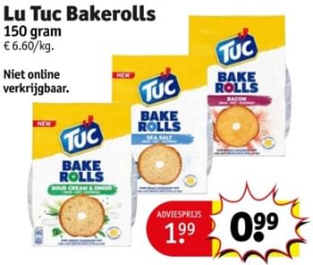 Promoties Lu tuc bakerolls - Lu - Geldig van 07/05/2024 tot 12/05/2024 bij Kruidvat