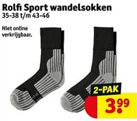 Promoties Rolfi sport wandelsokken - Rolfi Sport - Geldig van 07/05/2024 tot 12/05/2024 bij Kruidvat