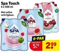 Promoties Spa touch - Spa - Geldig van 07/05/2024 tot 12/05/2024 bij Kruidvat