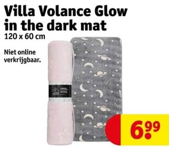 Promotions Villa volance glow in the dark mat - Villa Volance - Valide de 07/05/2024 à 12/05/2024 chez Kruidvat