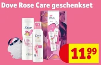 Promotions Dove rose care geschenkset - Dove - Valide de 07/05/2024 à 12/05/2024 chez Kruidvat