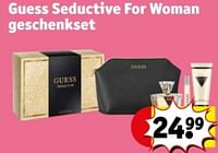 Promoties Guess seductive for woman geschenkset - Guess - Geldig van 07/05/2024 tot 12/05/2024 bij Kruidvat