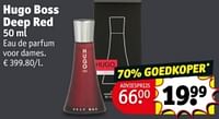 Promoties Hugo boss deep red edp - Hugo Boss - Geldig van 07/05/2024 tot 12/05/2024 bij Kruidvat