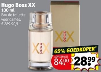 Promoties Hugo boss xx edt - Hugo Boss - Geldig van 07/05/2024 tot 12/05/2024 bij Kruidvat