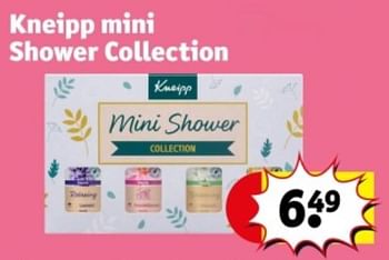 Promoties Kneipp mini shower collection - Kneipp - Geldig van 07/05/2024 tot 12/05/2024 bij Kruidvat