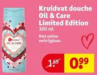 Kruidvat douche oil + care limited edition-Huismerk - Kruidvat