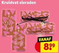 Promoties Kruidvat sieraden - Huismerk - Kruidvat - Geldig van 07/05/2024 tot 12/05/2024 bij Kruidvat