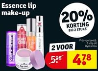 Promoties Lip oil hydra kiss - Essence - Geldig van 07/05/2024 tot 12/05/2024 bij Kruidvat