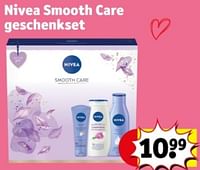 Promoties Nivea smooth care geschenkset - Nivea - Geldig van 07/05/2024 tot 12/05/2024 bij Kruidvat