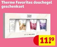 Promoties Therme favorites douchegel geschenkset - Therme - Geldig van 07/05/2024 tot 12/05/2024 bij Kruidvat