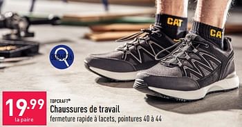 Promotions Chaussures de travail - Top Craft - Valide de 13/05/2024 à 19/05/2024 chez Aldi