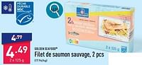 Promotions Filet de saumon sauvage - Golden Seafood - Valide de 13/05/2024 à 19/05/2024 chez Aldi