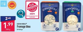 Promotions Fromage bleu - Cucina Nobile - Valide de 13/05/2024 à 19/05/2024 chez Aldi