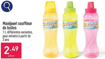 Promoties Maxijouet souffleur de bulles - Huismerk - Aldi - Geldig van 13/05/2024 tot 19/05/2024 bij Aldi