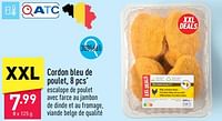 Promotions Cordon bleu de poulet - Produit maison - Aldi - Valide de 13/05/2024 à 19/05/2024 chez Aldi