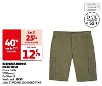 Bermuda homme inextenso-Inextenso