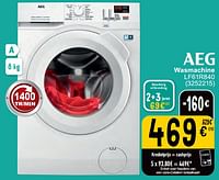 Promoties Aeg wasmachine lf61r840 - AEG - Geldig van 07/05/2024 tot 18/05/2024 bij Cora
