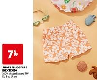 Short fluide fille inextenso-Inextenso