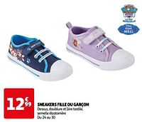 Sneakers fille ou garçon-Huismerk - Auchan