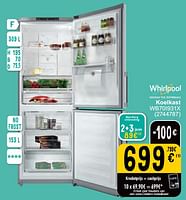Promoties Whirlpool koelkast wb70i931x - Whirlpool - Geldig van 07/05/2024 tot 18/05/2024 bij Cora