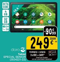 Doro tablet special senior-Doro