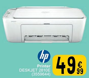 Promotions Hp printer deskjet 2810e - HP - Valide de 07/05/2024 à 18/05/2024 chez Cora
