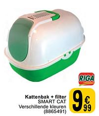 Kattenbak + filter smart cat-Riga