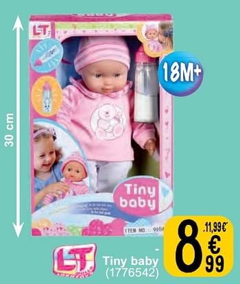 Promoties Tiny baby - Loko toys - Geldig van 07/05/2024 tot 18/05/2024 bij Cora