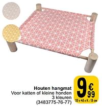 Houten hangmat-Huismerk - Cora