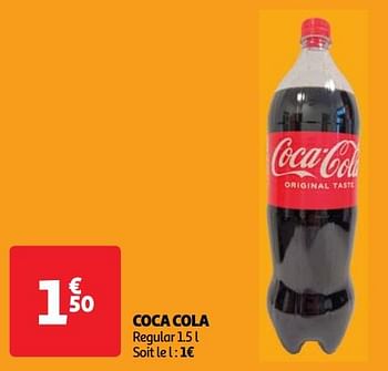 Promotions Coca cola - Coca Cola - Valide de 07/05/2024 à 13/05/2024 chez Auchan Ronq