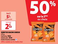 Promoties Doritos nacho cheese - Doritos - Geldig van 07/05/2024 tot 13/05/2024 bij Auchan