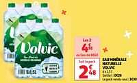 Promoties Eau minérale naturelle volvic - Volvic - Geldig van 07/05/2024 tot 13/05/2024 bij Auchan