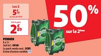 Promoties Perrier - Perrier - Geldig van 07/05/2024 tot 13/05/2024 bij Auchan